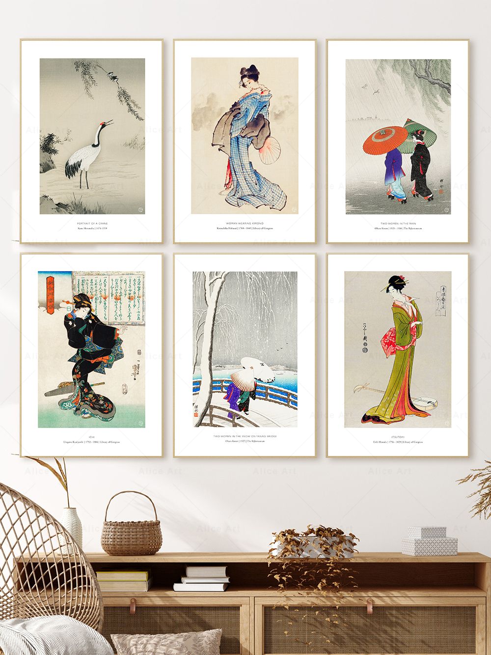 Japanese Women Lifestyle - Gaya Jepang Kimono Wanita Geisha Crane