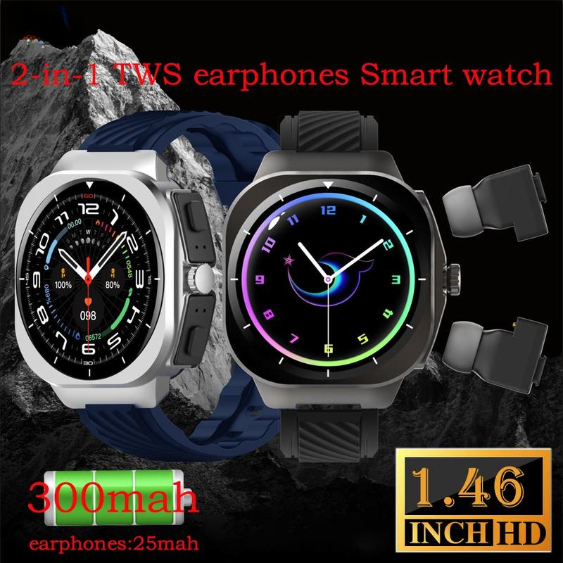 Japanese Man Lifestyle - Jam Tangan Pintar Earphone 2in1 Gaya