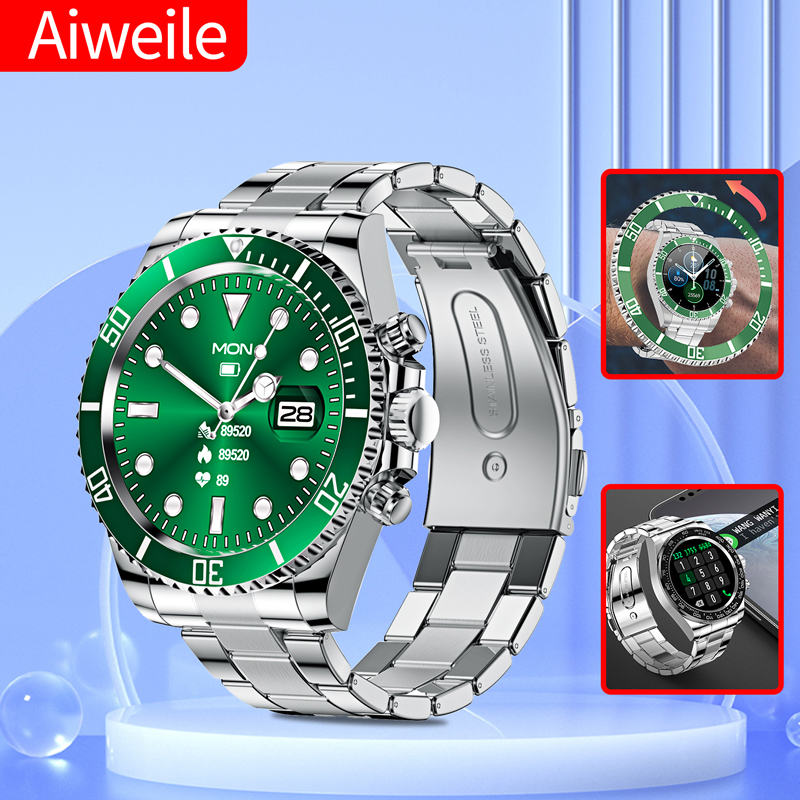 Japanese Man Lifestyle - Aiweile AW12 jam tangan pintar pria,