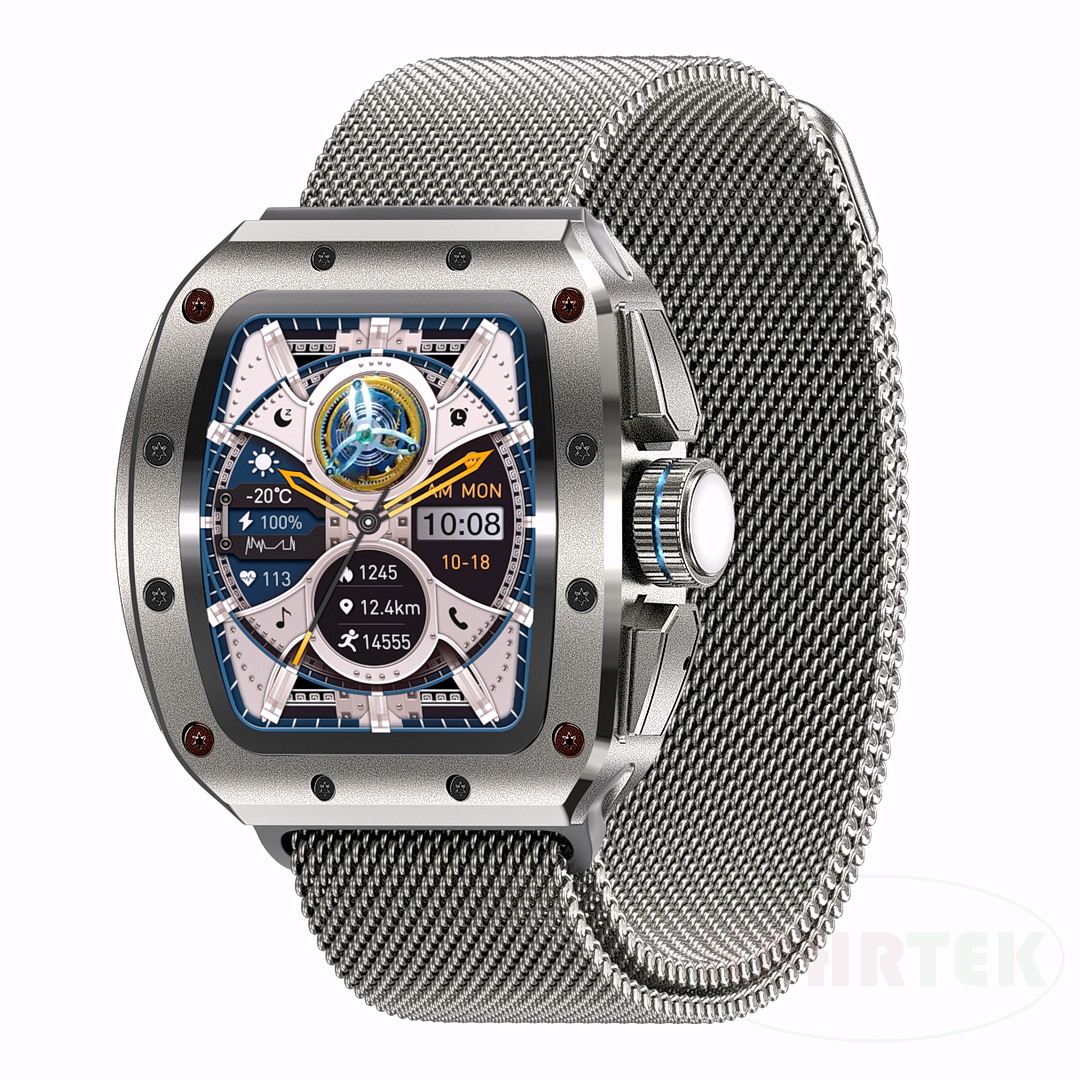 Japanese Man Lifestyle - Jam Tangan Pintar V68, 1,76 inci/baterai