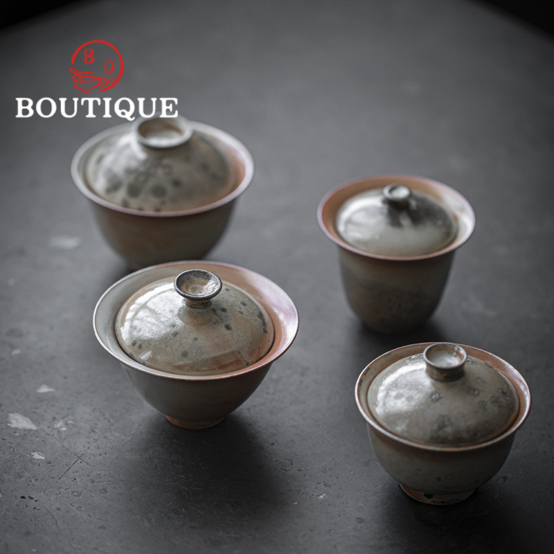 Matcha Bowl Chawan - Cangkir pembuat bir teh estetika Gaiwan