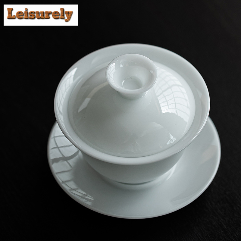 140ml es giok porselen Gaiwan  - Matcha Bowl Chawan ulasan dan harga