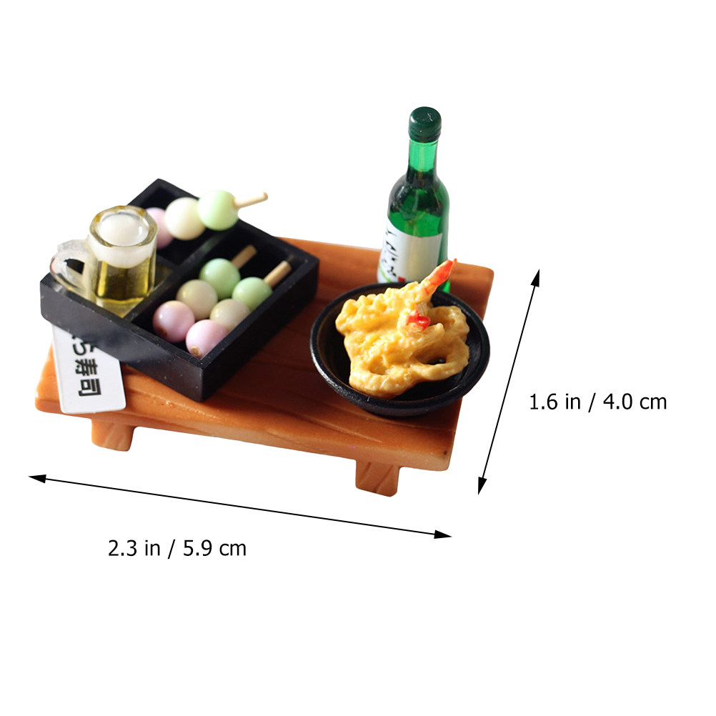 3 Buah Set Dekoratif Realistis - Japanese Lifestyle Japanese ulasan dan harga