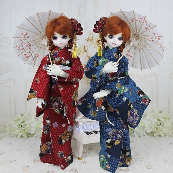1/6 1/4 1/3 BJD Pakaian Kimono - Japanese Girl Lifestyle ulasan dan harga