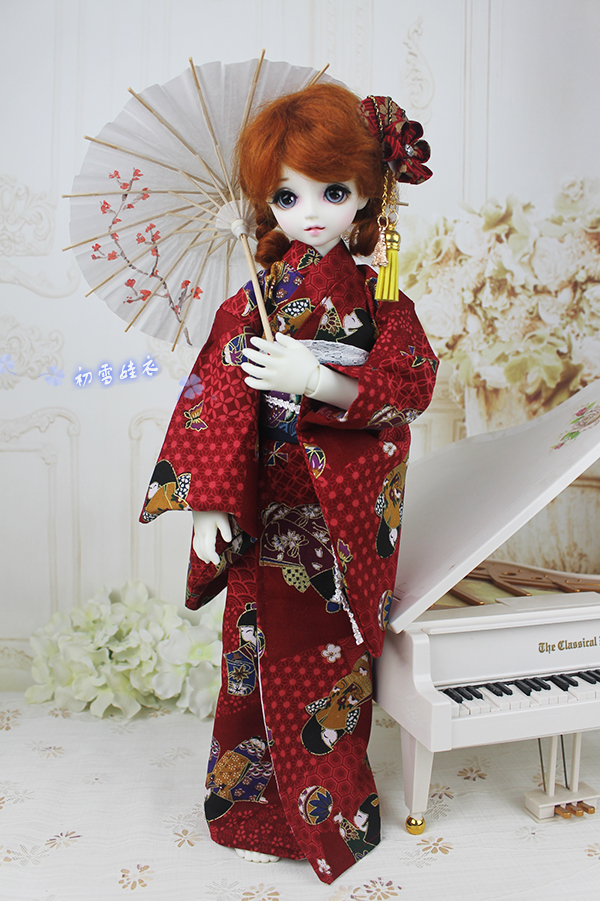 1/6 1/4 1/3 BJD Pakaian Kimono - Japanese Girl Lifestyle ulasan dan harga