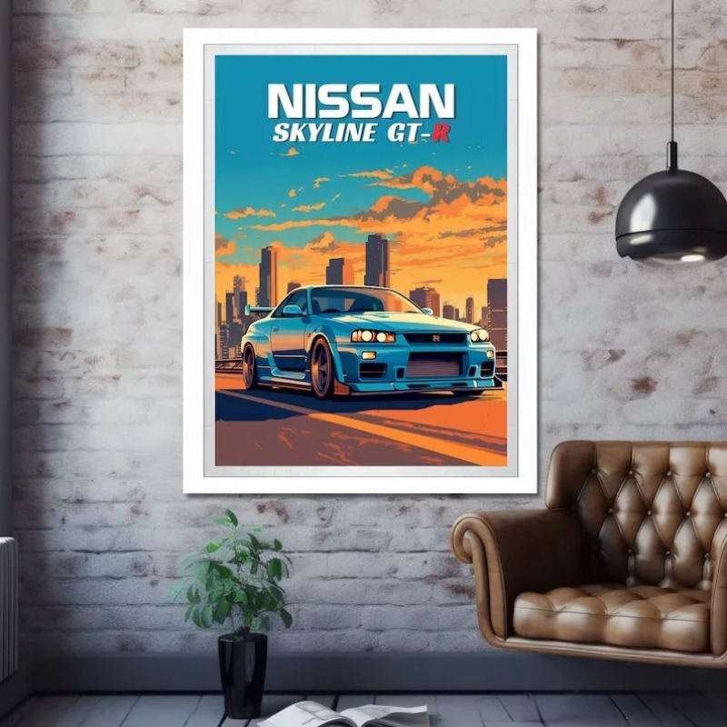 Poster Mobil Sport Klasik Jepa - Japanese Lifestyle Japanese ulasan dan harga
