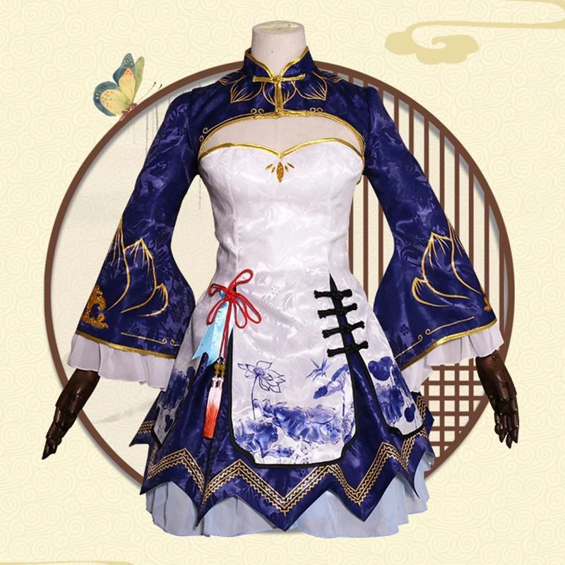 Rem Ram Cosplay Cheongsam Anim - Japanese Women Lifestyle ulasan dan harga