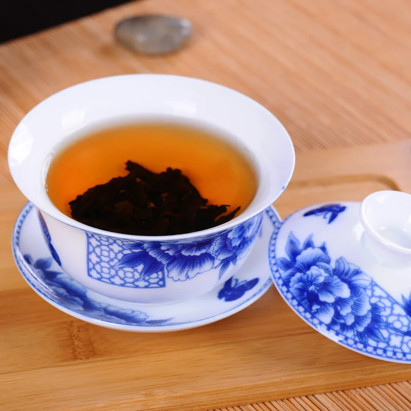 Putih Porselen Biru dan Putih  - Matcha Bowl Chawan ulasan dan harga