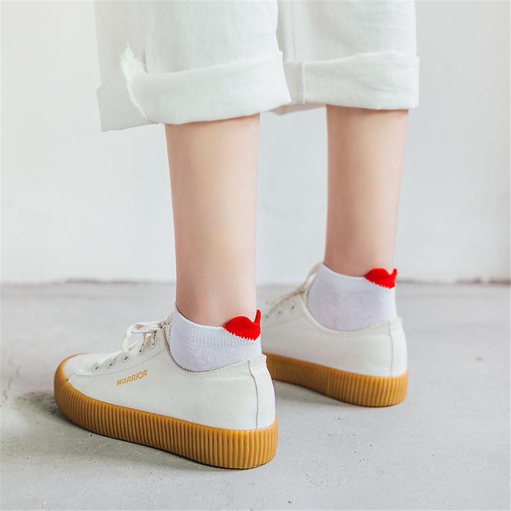 Kaus Kaki Hak 3D Bentuk Hati L - Japanese Women Lifestyle ulasan dan harga