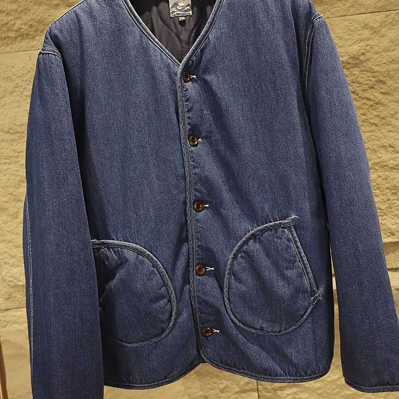 2025 Pakaian Luar Denim Retro  - Japanese Man Lifestyle ulasan dan harga
