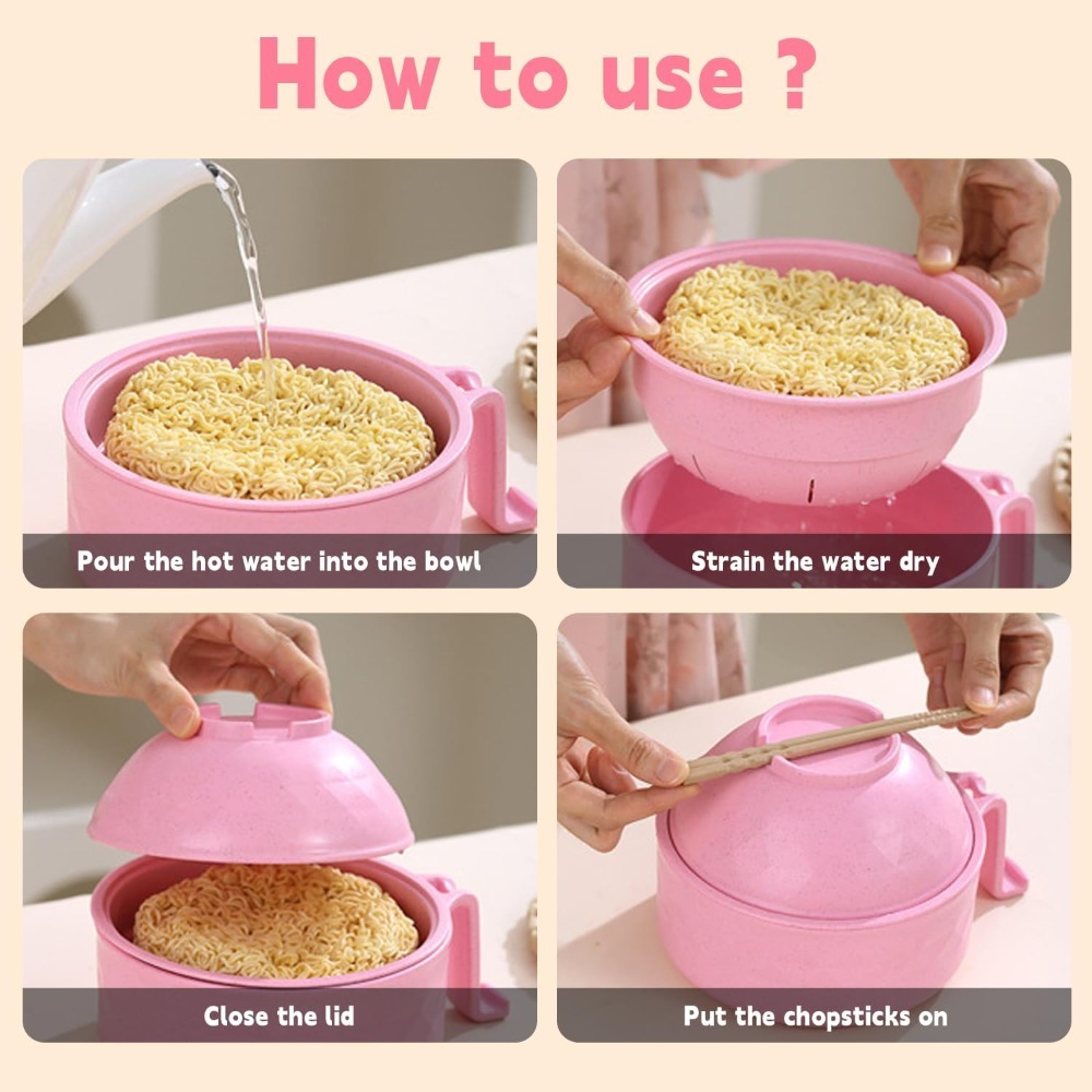 Set Mangkuk Ramen Microwave 6  - Matcha Bowl Chawan ulasan dan harga