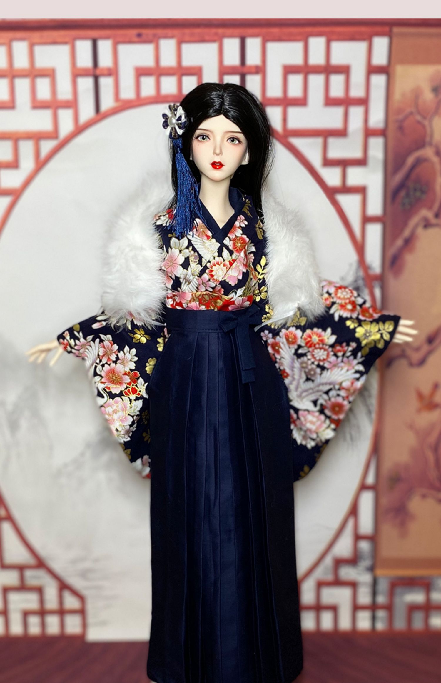 1/8 1/6 1/4 1/3 BJD Kimono Hak - Japanese Girl Lifestyle ulasan dan harga