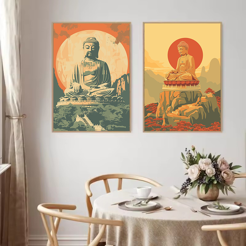 Patung Buddha Gaya Jepang Retr - Japanese Zen Lifestyle ulasan dan harga