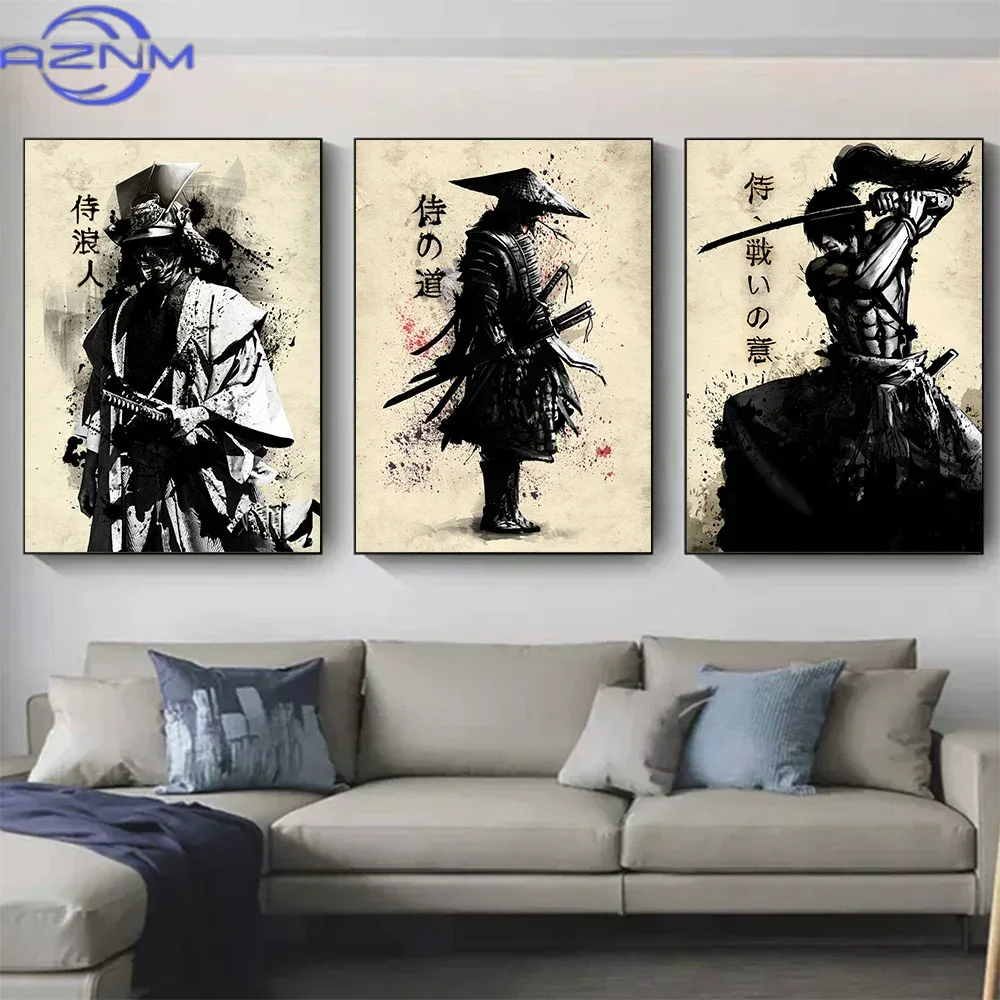 AZNM Lukisan Kanvas Poster Sen - Japanese Lifestyle Japanese ulasan dan harga