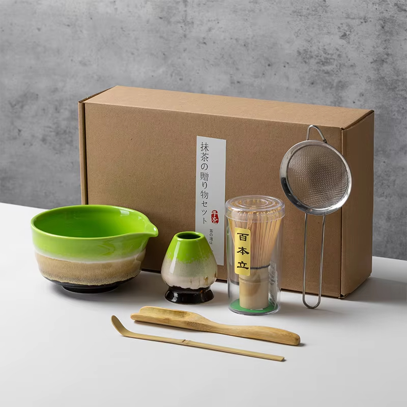 Set teh Matcha gaya Jepang, pe - Matcha Bowl Chawan ulasan dan harga