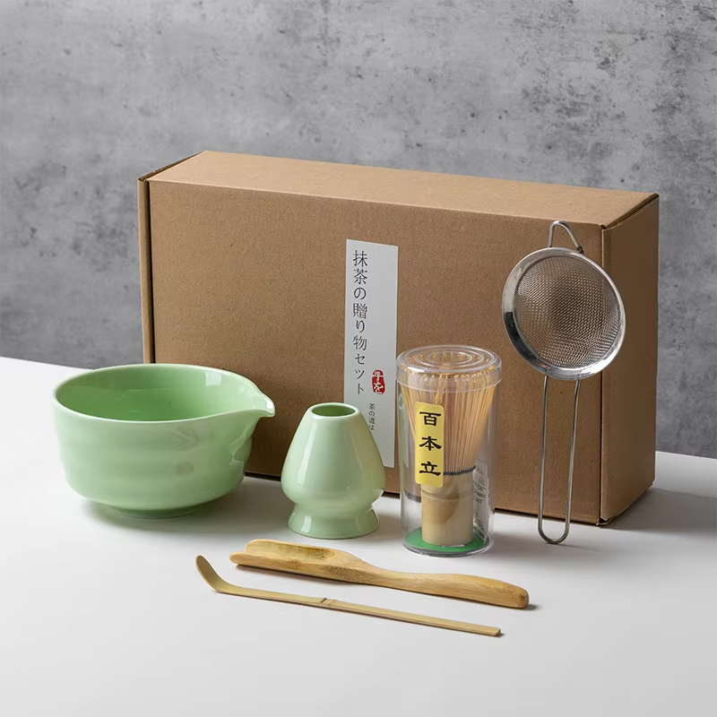 Set teh Matcha gaya Jepang, pe - Matcha Bowl Chawan ulasan dan harga