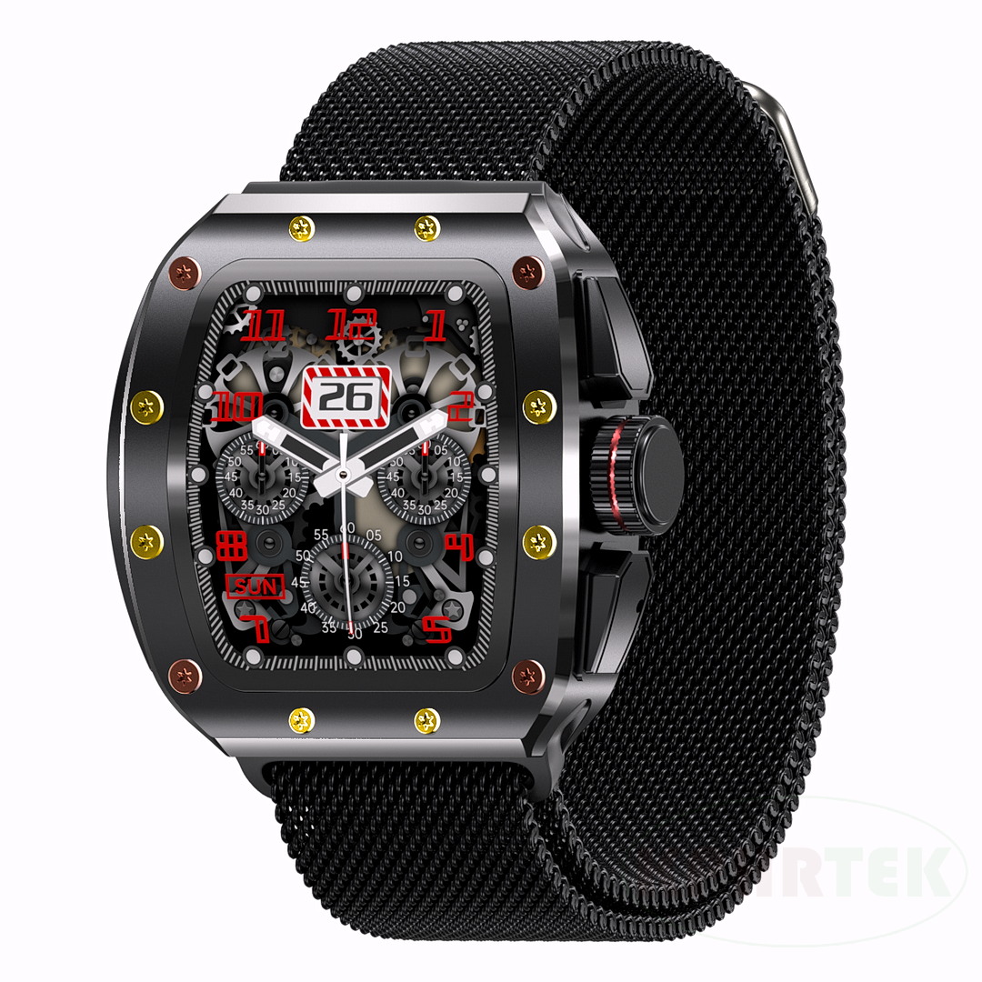 Jam Tangan Pintar V68, 1,76 in - Japanese Man Lifestyle ulasan dan harga