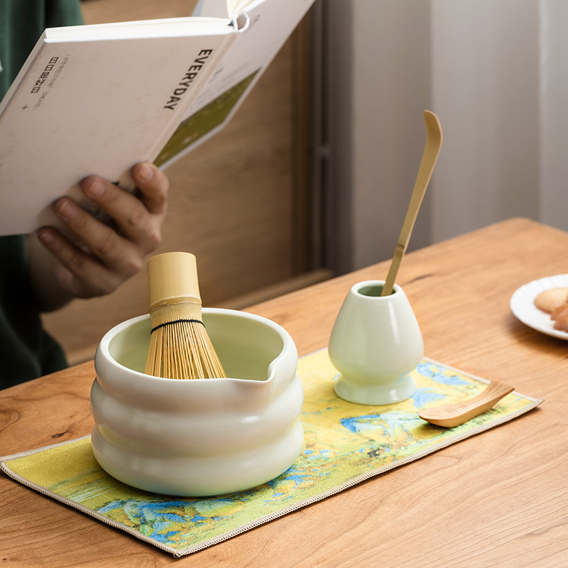 4/7PCS Set Matcha Jepang Mangk - Matcha Bowl Chawan ulasan dan harga