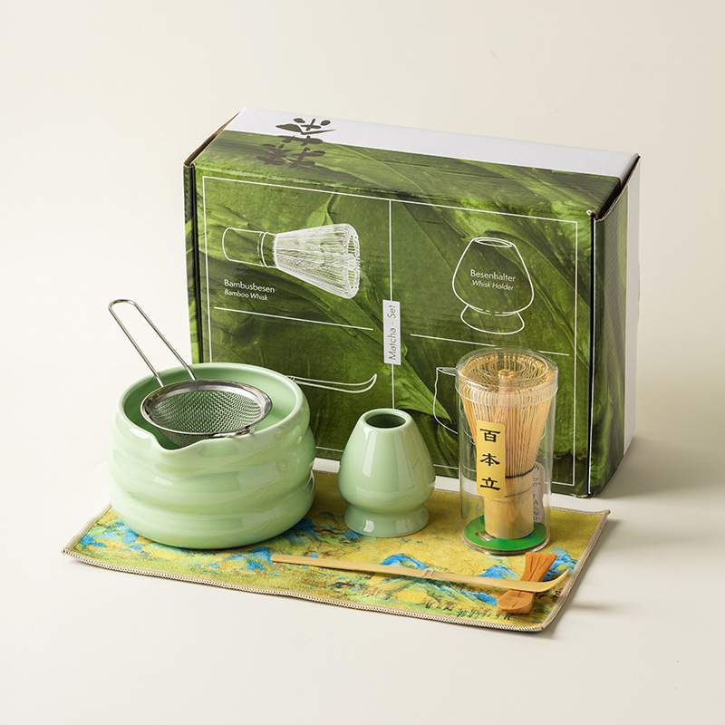 4/7PCS Set Matcha Jepang Mangk - Matcha Bowl Chawan ulasan dan harga