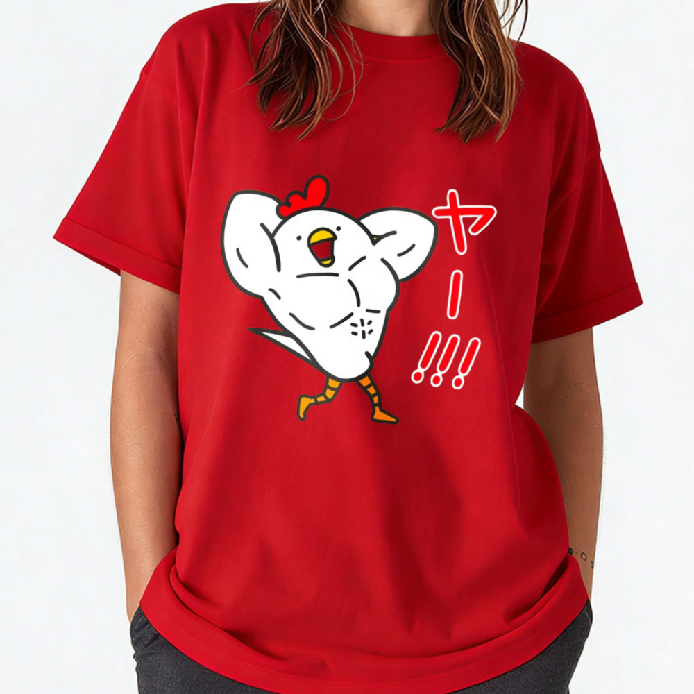 Kaos Katun Wanita dengan Gamba - Japanese Women Lifestyle ulasan dan harga