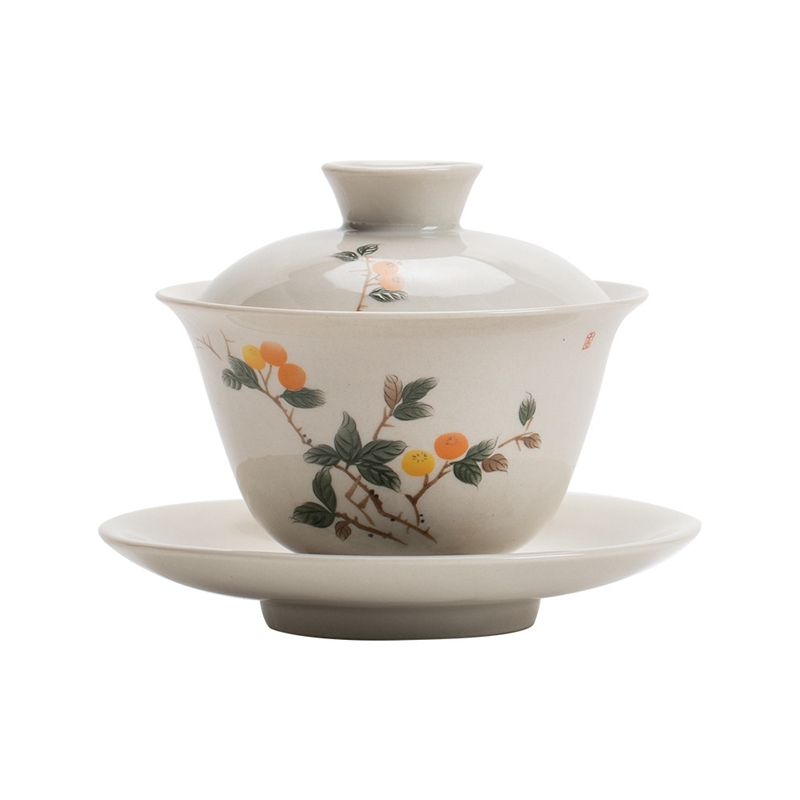 Rumput dan kayu keramik Gaiwan - Matcha Bowl Chawan ulasan dan harga